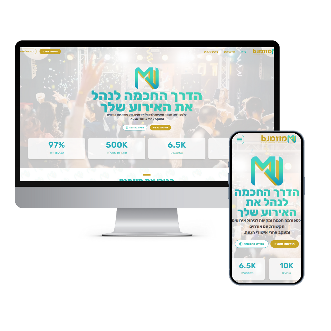 Levor technologies | example site "Muzmanet"